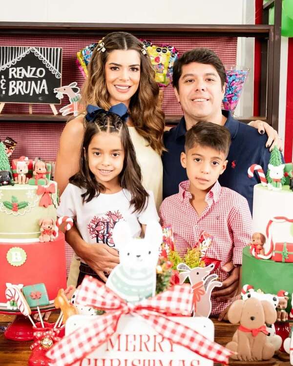 Tere Codas y Didier Arias celebraron el cumple de sus mellis Bruna y Renzo - Gente - ABC Color