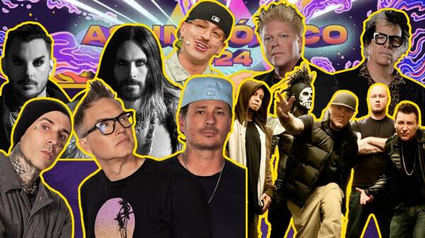 Blink-182, Limp Bizkit, The Offspring, Feid y ¡muchísimos más en el Asunciónico 2024!