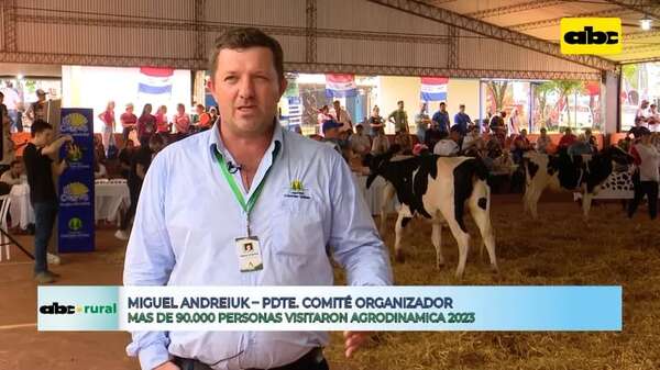 Video: más de 90.000 personas visitaron Agrodinámica 2023 - ABC Rural - ABC Color