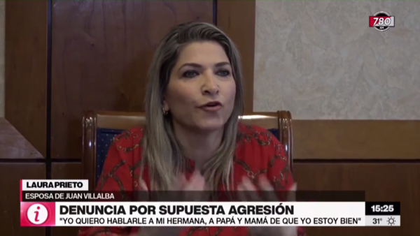 Esposa de Juan Villalba asegura que no fue agredida por extitular de la PMT - Megacadena - Diario Digital