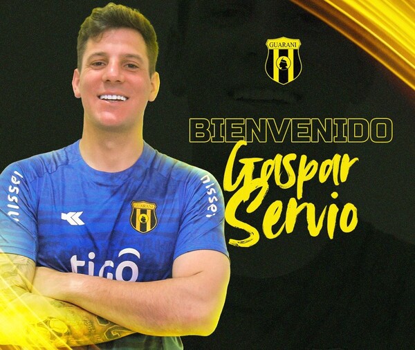 ¡Esperado retorno! Guaraní anunció la llegada del argentino Gaspar Servio