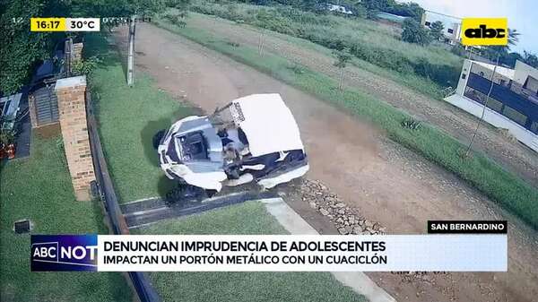San Bernardino: denuncian imprudencia de adolescentes al mando de vehículos - ABC Noticias - ABC Color
