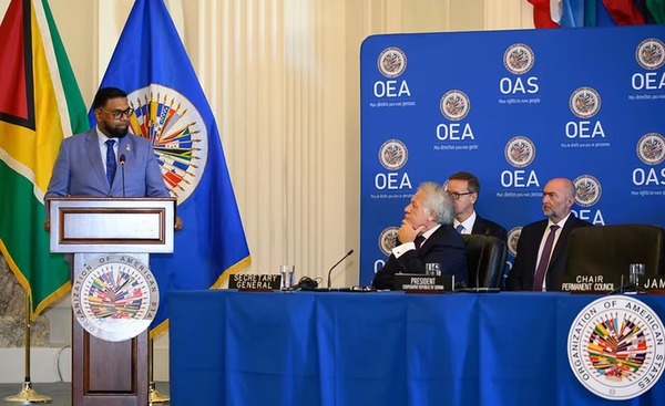 Guyana pidió a los países de la OEA que condenen a Venezuela por el ataque a su soberanía - ADN Digital