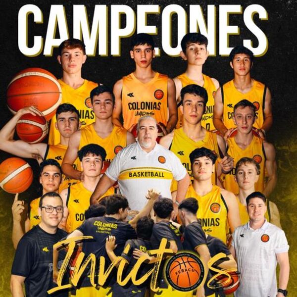 Colonias Unidas y Pilar ganan nacionales de básquet de formativas - La Tribuna