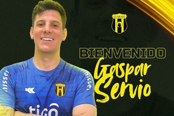 Guaraní anuncia oficialmente el retorno de Gaspar Servio