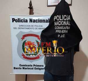 Detenido por irrumpir y amenazar a su ex pareja en su casa - Radio Imperio 106.7 FM