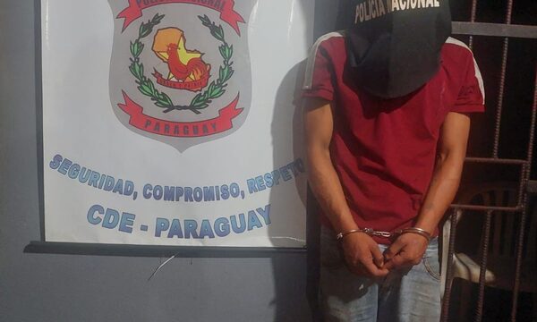 Detienen a buscado por hurto