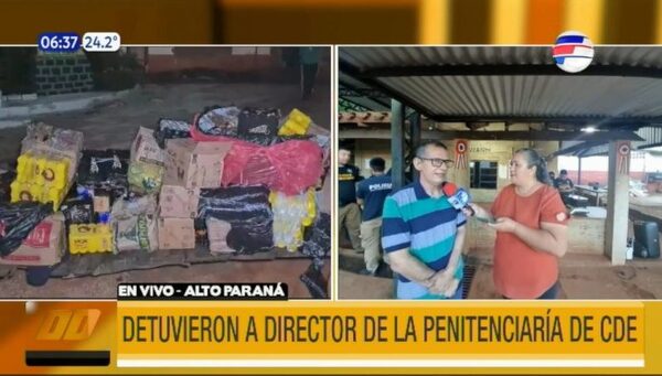 Detuvieron al director de la penitenciaría de CDE | Telefuturo