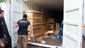 Operación Dakovo: Luego de una semana abren contenedor con armas en Dimabel
