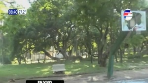 Parque Caballero tomado por adictos - Noticias Paraguay