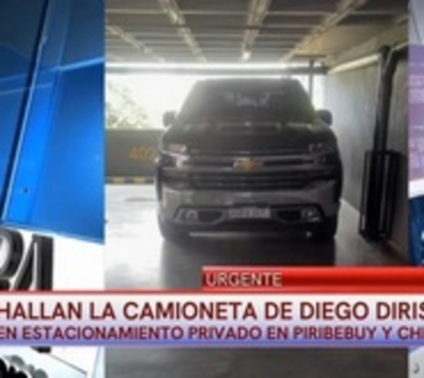 Hallan camioneta del prófugo Dirisio en Asunción - Paraguay.com