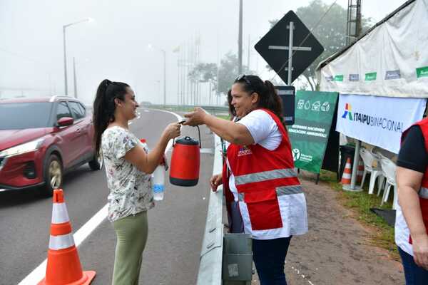 Itaipú asistió a más 500 mil peregrinantes en Caacupé - ADN Digital