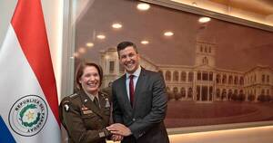 La Nación / Comandante de EE. UU. y Peña se reúnen para avanzar en proyectos contra el crimen organizado