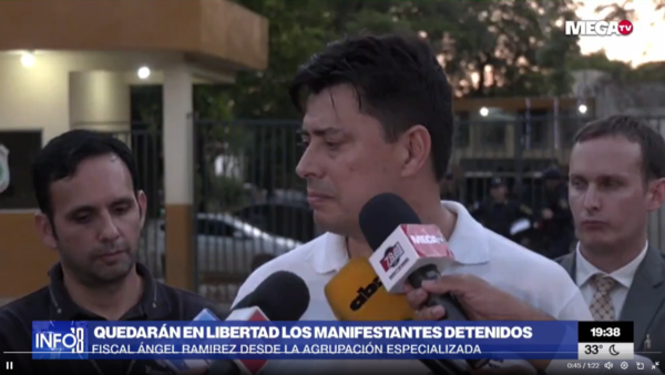 Liberaron a funcionarios de ANDE que fueron detenidos tras protestas por Superintendencia - Megacadena - Diario Digital