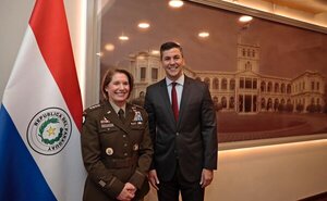 Diario HOY | Peña recibe a comandante del Comando Sur de EE.UU.