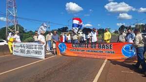 Continuarán las manifestaciones de funcionarios de la Ande en Encarnación - Nacionales - ABC Color