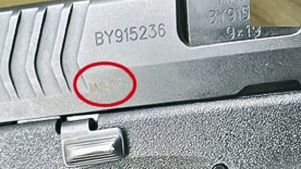 Arma de IAS a nombre de 8 de Marzo cayó en Brasil