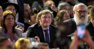 La Nación / Milei participa de la fiesta judía de Jánuca