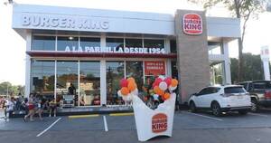 La Nación / Burger King desembarcó en Capiatá