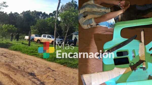 Incautan armas, celulares y otros objetos en caso de hurto y abigeato en Alto Verá
