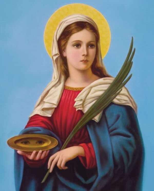Santo del día – Miércoles 13 de Diciembre: Santa Lucía, virgen y mártir - Portal Digital Cáritas Universidad Católica