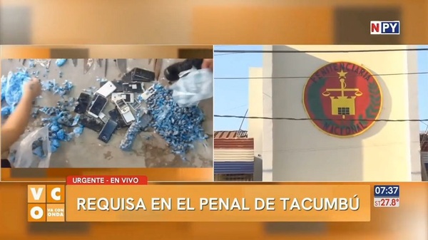 Requisa en el Penal de Tacumbú, aunque solo en algunos sectores por pedido de Rotela - Noticias Paraguay