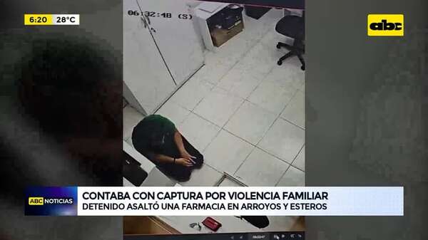 Video: Contaba con captura por violencia familiar - ABC Noticias - ABC Color
