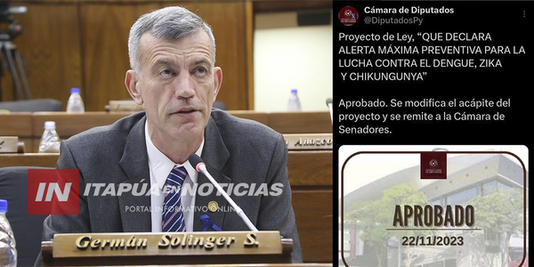 GERMÁN SOLINGER TRABAJA PARA CONCIENCIAR Y EVITAR CASOS POSITIVOS DE ARBOVIROSIS - Itapúa Noticias