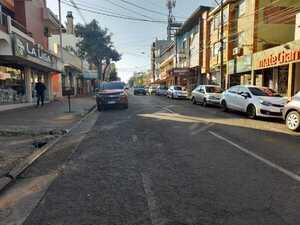 Comenzaron las intervenciones en las veredas de la calle Villarica