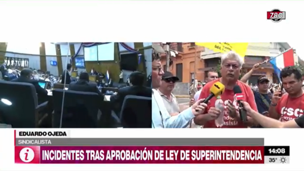 Sectores sociales repudian sanción de ley que crea la Superintendencia de Jubilaciones - Megacadena - Diario Digital