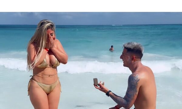 (VIDEO)Guille Paiva propuso marimonio a su novia en Cancún