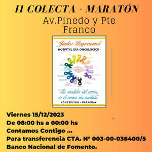 Organizan colecta solidaria para construcción de pabellón oncológico | Radio Regional 660 AM