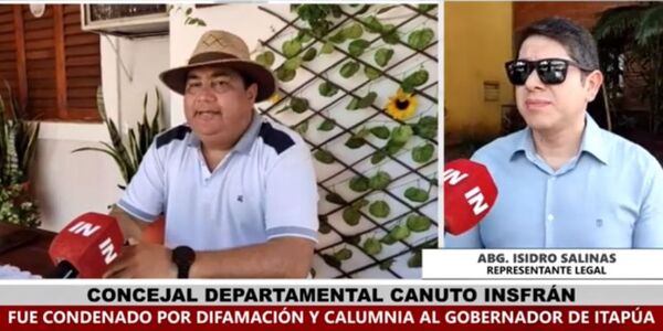 ABOGADOS DEL GOBERNADOR DE ITAPÚA PODRÍAN APELAR LA CONDENA DE “CHOKO” INSFRÁN - Itapúa Noticias
