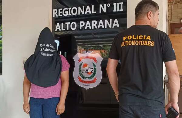 Intentó retirar su vehículo y quedó detenida por registrar orden de captura - ABC en el Este - ABC Color