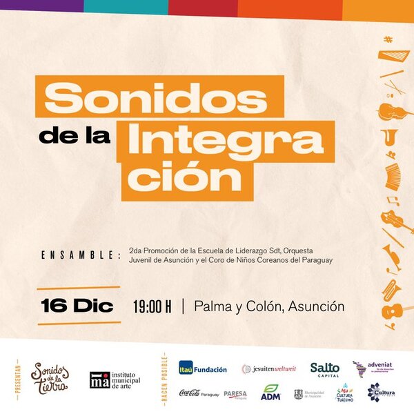 Invitan al concierto Sonidos de la Integración el próximo sábado 16 de diciembre