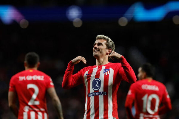 Versus / Atlético de Madrid pasó como primero de su grupo a octavos de la Champions League