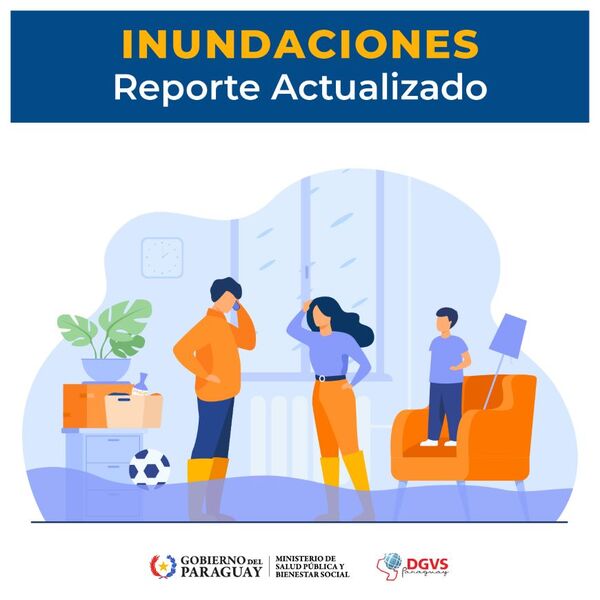 Salud asistió a más de 2.540 afectados por las inundaciones - ADN Digital