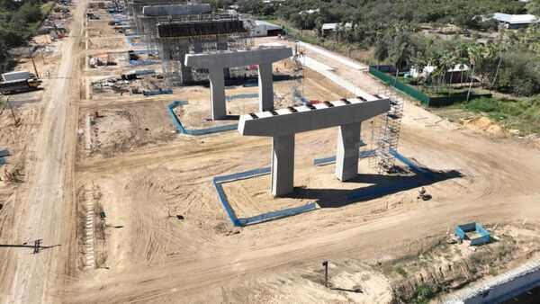 Receita Federal de Brasil investiga uso de material de contrabando en construcción del Puente Bioceánico