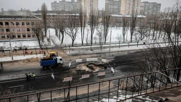 Un ataque ruso deja decenas de heridos en la capital ucraniana