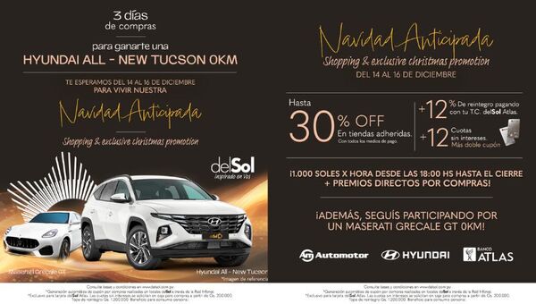 ¡Llega la promoción más esperada por todos!: La Navidad Anticipada DelSol