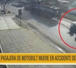 Pasajera de Moto Bolt murió en accidente de tránsito - Paraguay.com