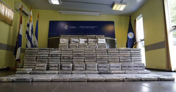 La Nación / Uruguay incauta más de 400 kilos de cocaína