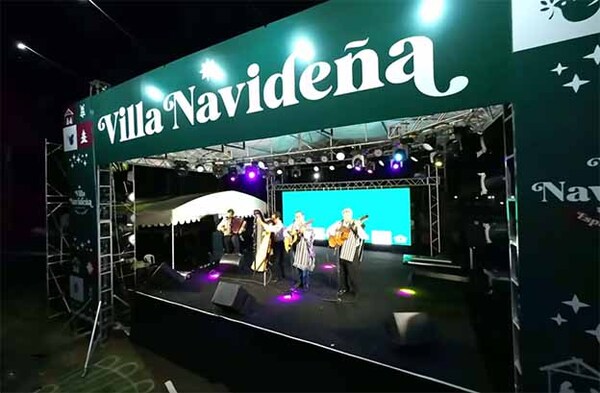 Villa Navideña del Paraguay atrae a millares de personas de todo el país a Hernandarias | DIARIO PRIMERA PLANA
