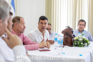 Presidente Santiago Peña plantea acelerar proyectos de Gobierno en el Chaco en apoyo a cooperativas de producción - El Nordestino