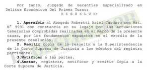 Defensor del exsíndico Blas Veláquez es apercibido por estacar procesos con chicanas 