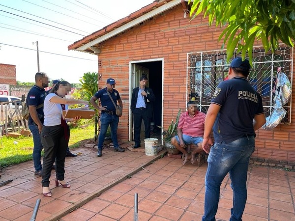 Allanan una vivienda en Caaguazú por un hecho de homicidio y abuso sexual