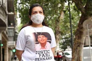 Esta tarde podría declarar Graciela Sosa, madre de Fernando Báez Sosa