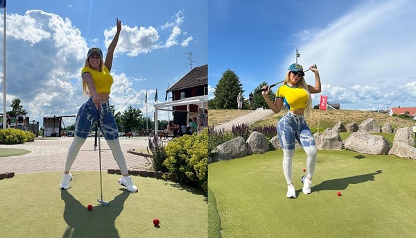 A Eli Villagra le encanta el golf, deporte que lo jugó hasta en Suecia - Teleshow
