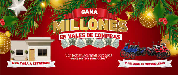 ALEX lanza imperdible promo de fin de año ¨GANA MILLONES con ALEX¨