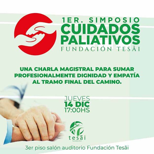 Fundación Tesãi realiza hoy 1er. Simposio de Cuidados Paliativos | DIARIO PRIMERA PLANA